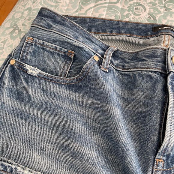 Express Boyfriend jeans size 10 Regular - Picture 4 of 5